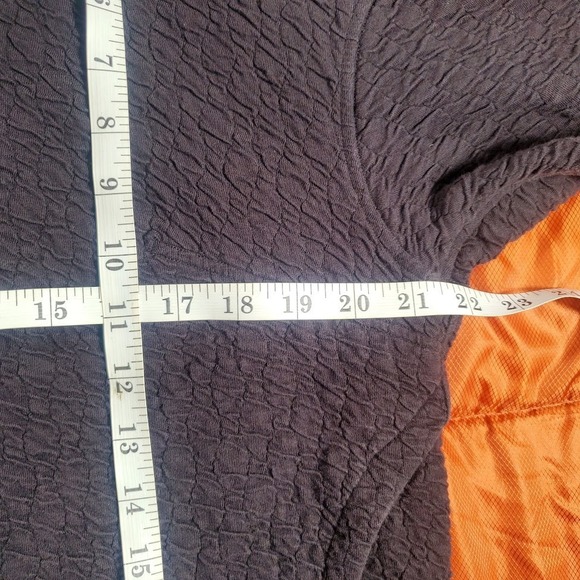 Lululemon Rippled Textured Full Zip Jacket Autumn Black‎ Size 6 MSRP: $149 EUC - Picture 13 of 16